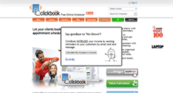 Desktop Screenshot of clickbook.net